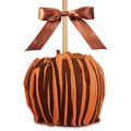 Fall Gourmet Dunked Caramel Apple w/ Dark Chocolate & Orange Drizzle